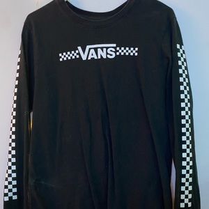Vans Black Long Sleeve